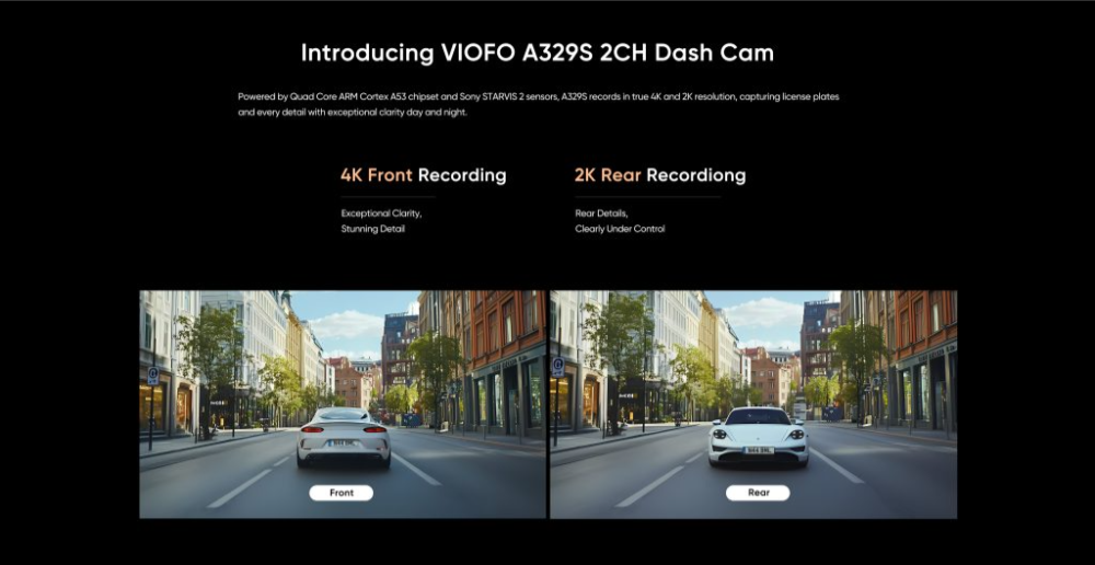 Viofo A329S 2CH + CPL filter Picture 5