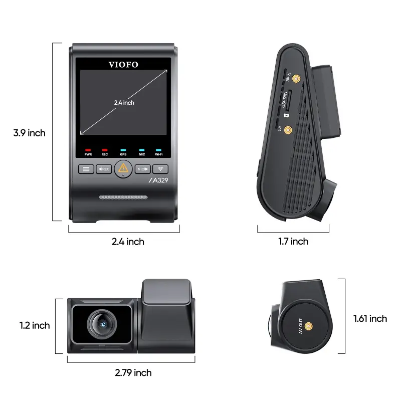 Viofo A329S 2CH Image 1