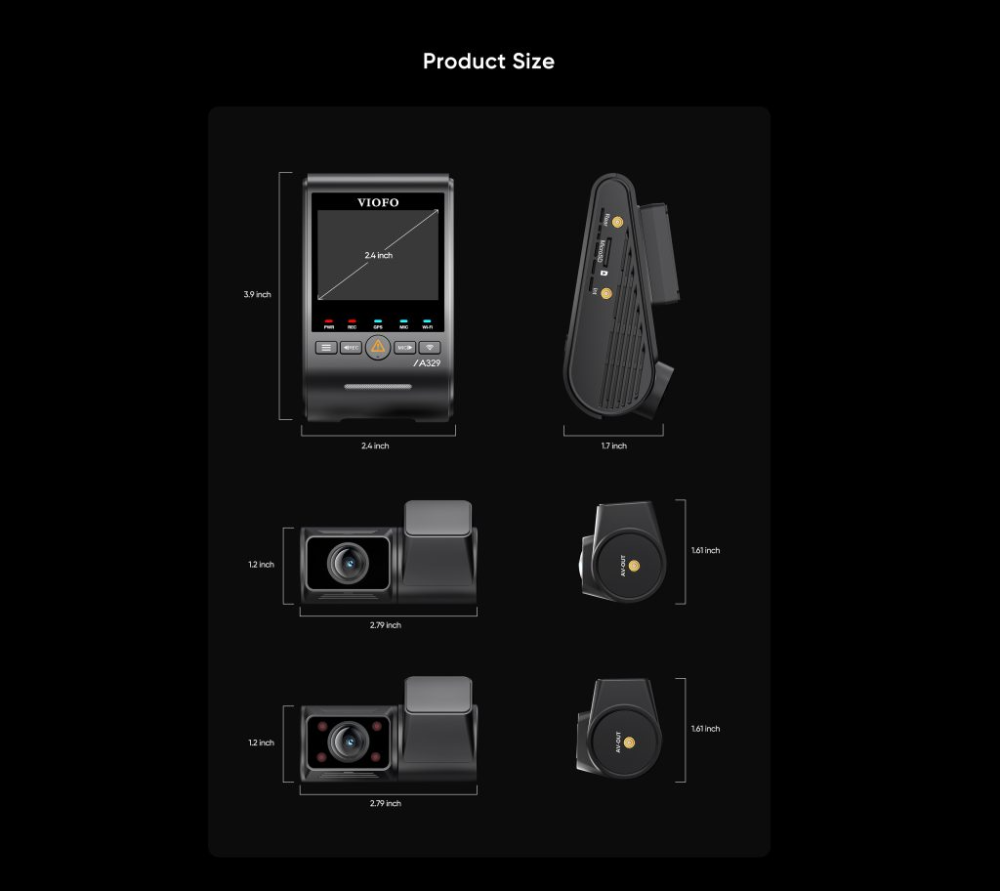 Viofo A329S 3CH Picture 34