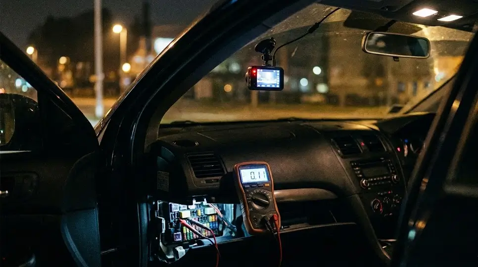 dash cam battery drain