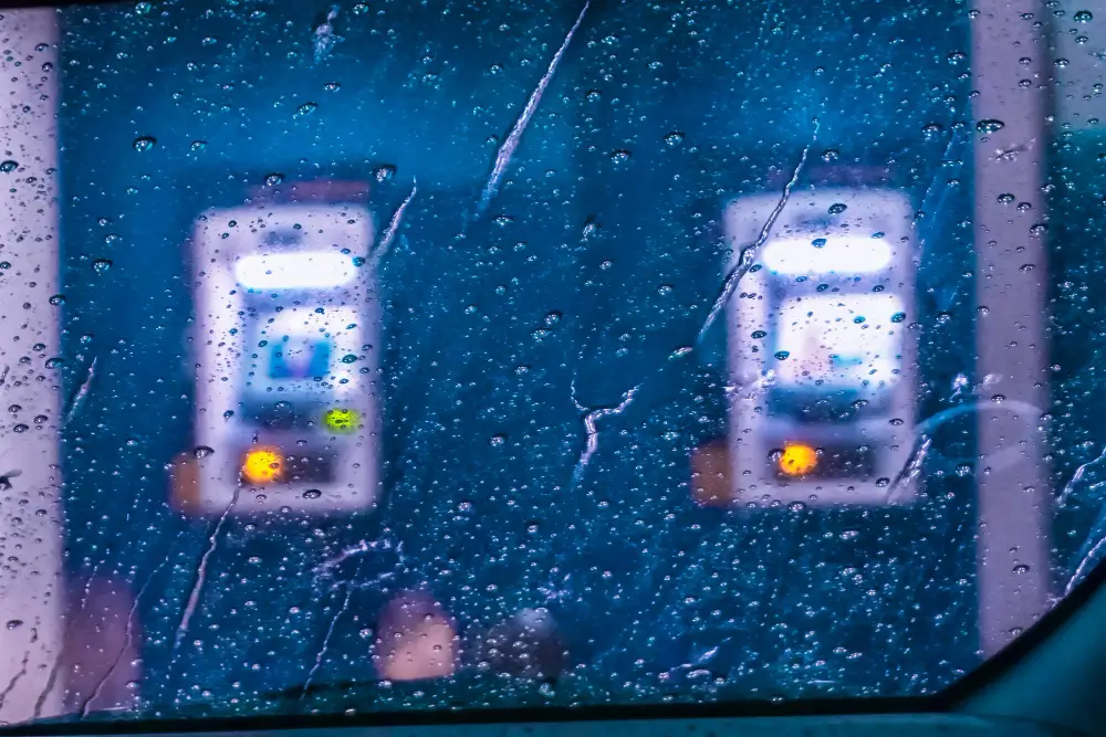 dash cam rain recording