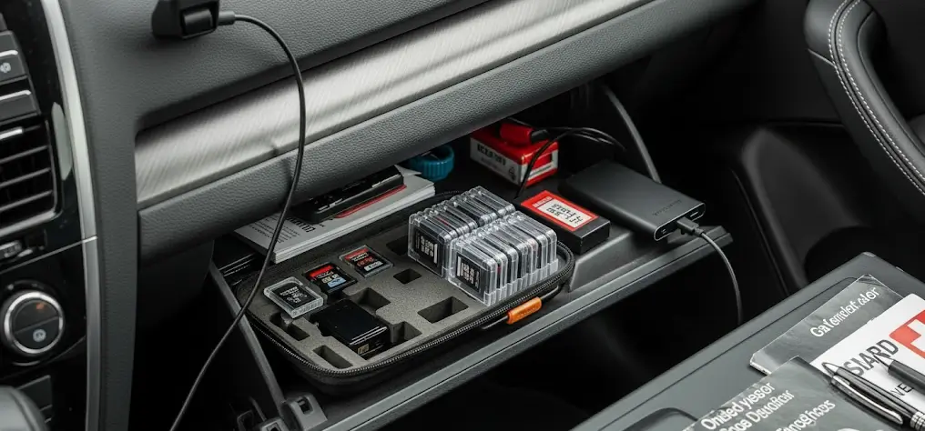 dash cam storage setup